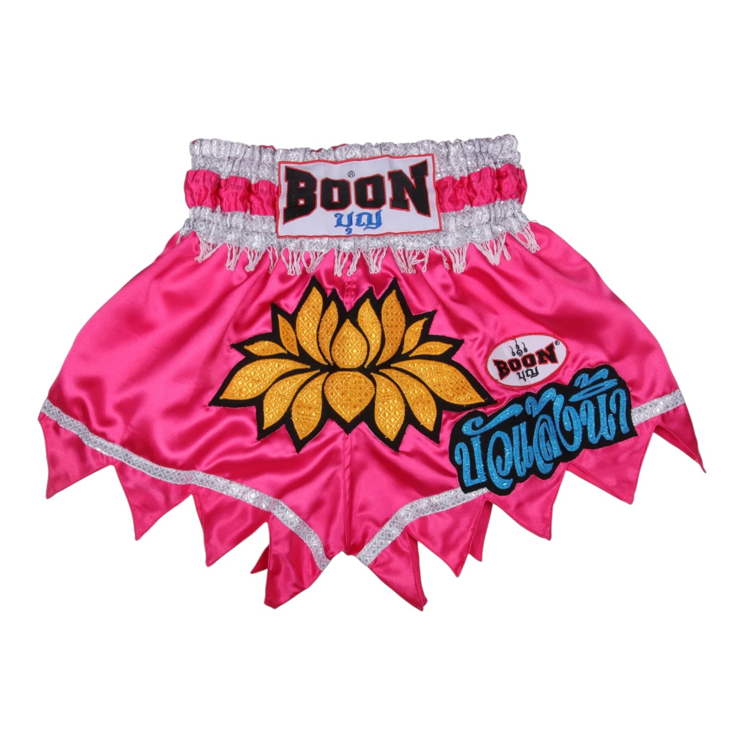 Boon Pink Lotus Muay Thai Shorts
