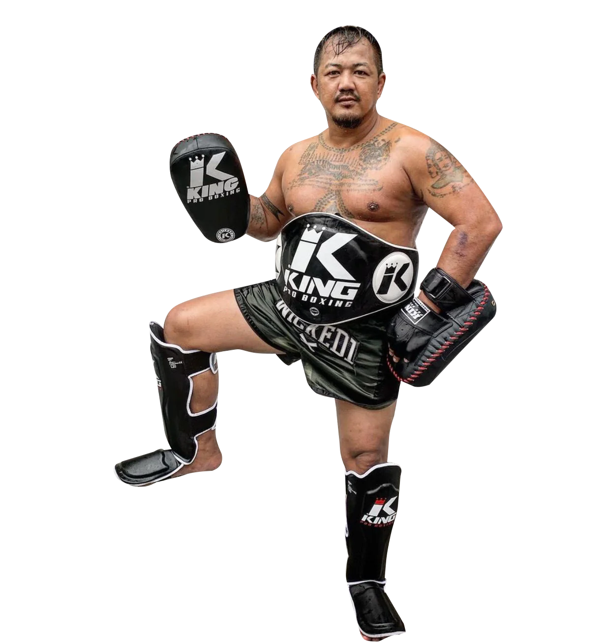 King Pro “Trainer Gae” Belly Pad - Fighters Boutique