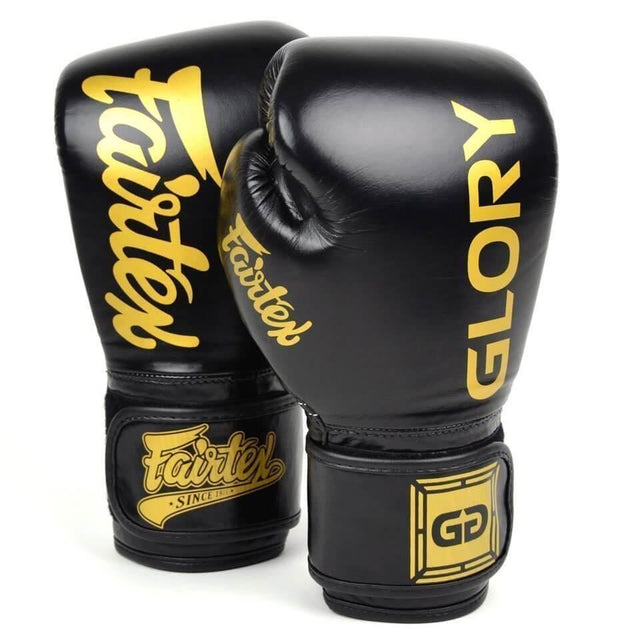 Fairtex Glory Boxing Gloves (BLK) - Fighters Boutique