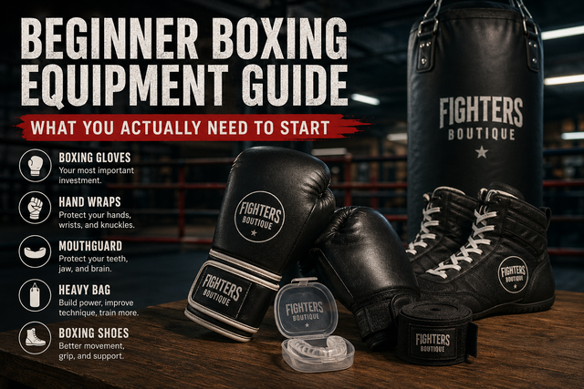 🥊 Beginner Boxing Equipment Guide: What You Actually Need to Start