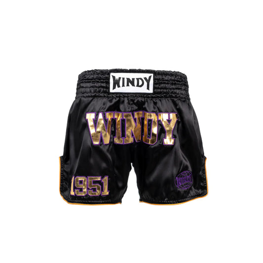 Windy Thai Short Retro - 1951 Black