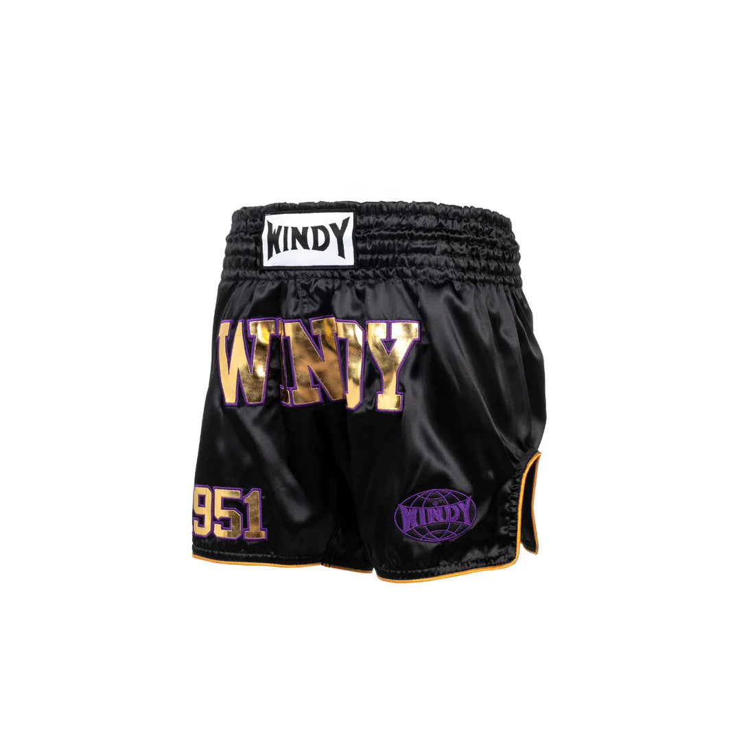 Windy Thai Short Retro - 1951 Black