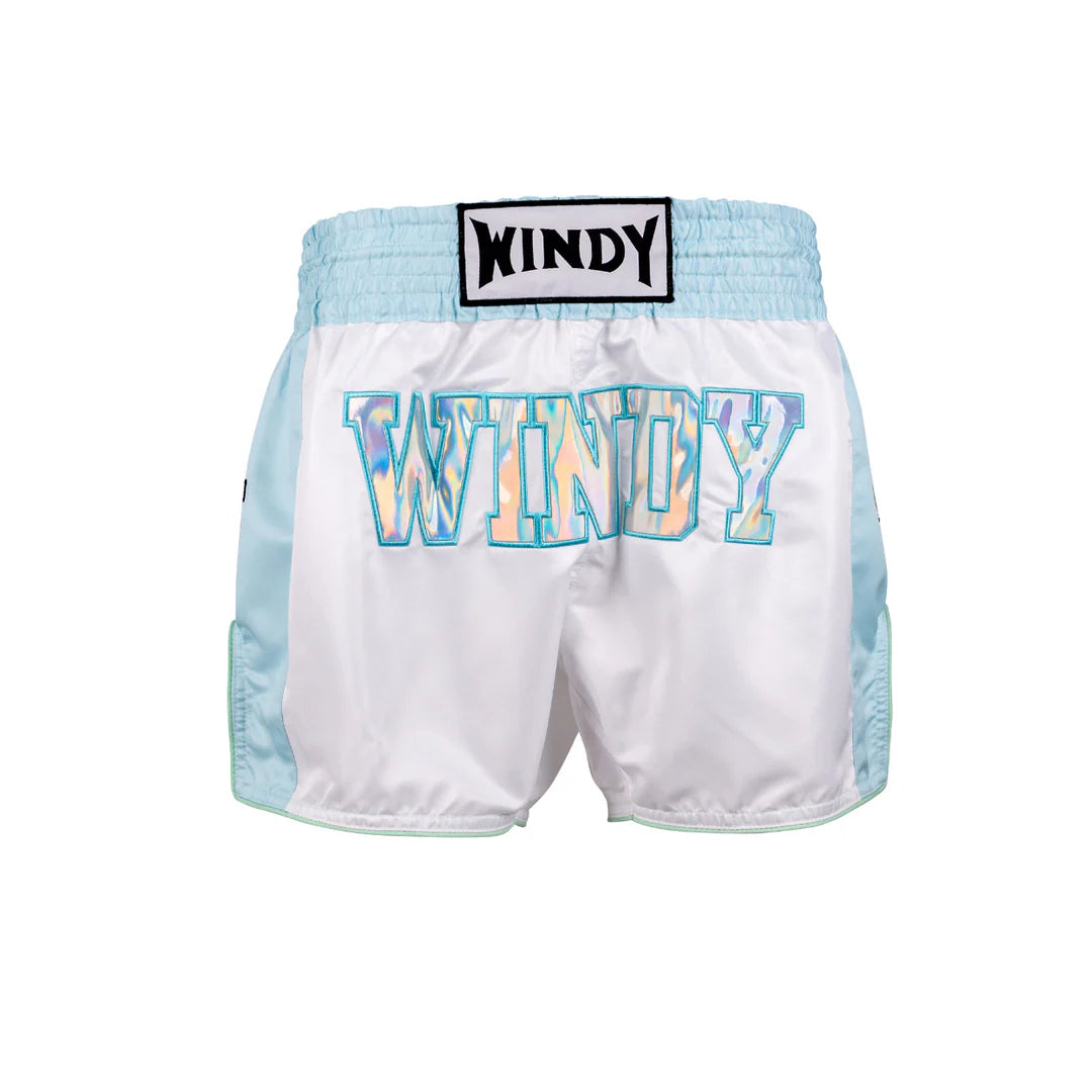 Windy Thai Short Retro White Ice Holo