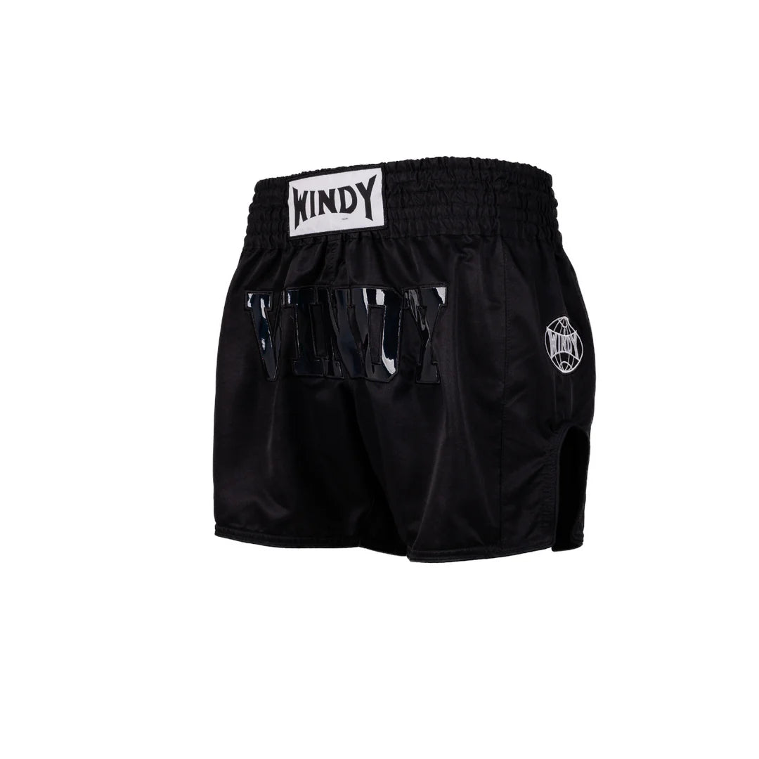 Windy Thai Short Retro Triple Black Holo