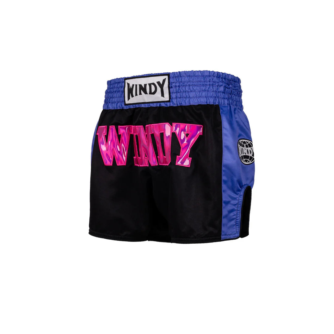 Windy Thai Short Retro Gasoline Pink Holo