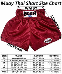 Boon Leopard Stripe Muay Thai Shorts