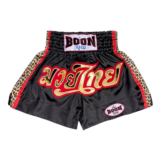 Boon Leopard Stripe Muay Thai Shorts