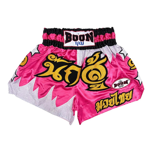 Boon Pink Warrior Muay Thai Shorts