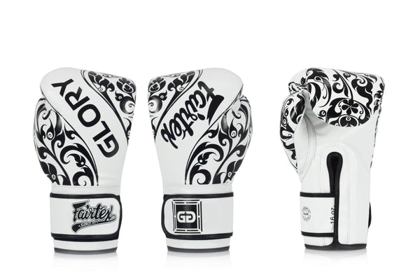 Fairtex Glory Boxing Gloves BGV2 (WHI) - Fighters Boutique 