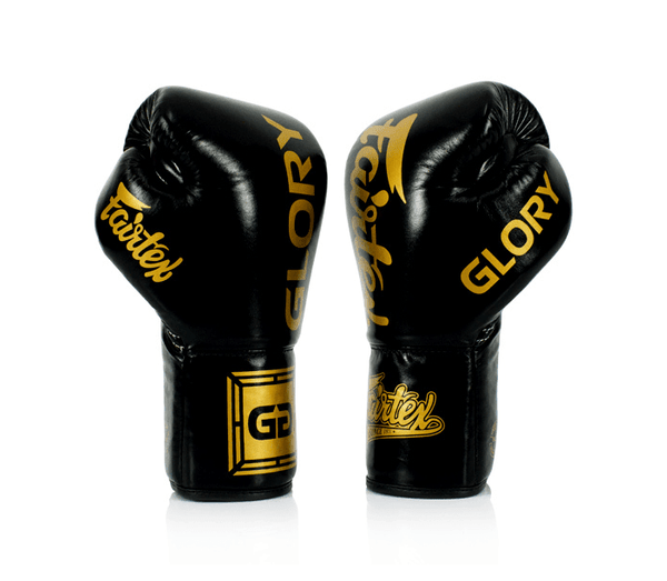 Fairtex Glory Boxing Gloves (BLK) - Fighters Boutique 