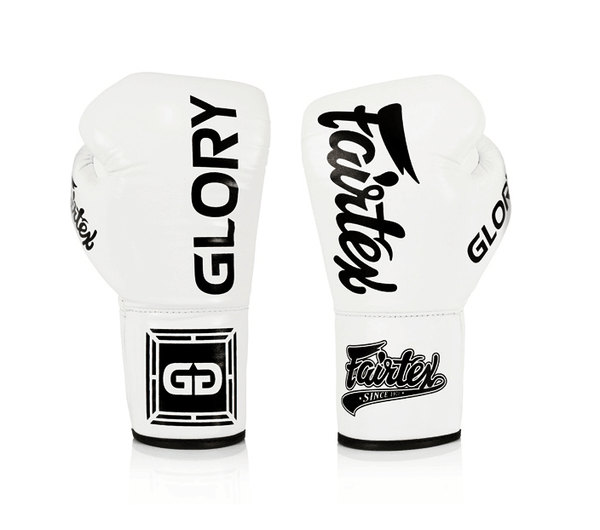Fairtex Glory Boxing Gloves (WHI) - Fighters Boutique 