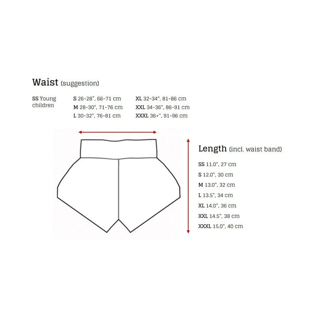 Boon Retro Muay Thai Shorts - Fighters Boutique 