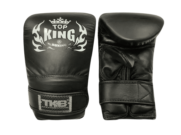 Top King Bag Gloves (Black) - Fighters Boutique 
