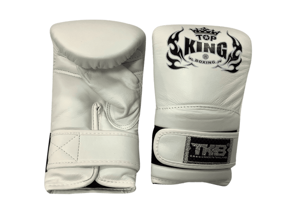 Top King Bag Gloves (White) - Fighters Boutique 